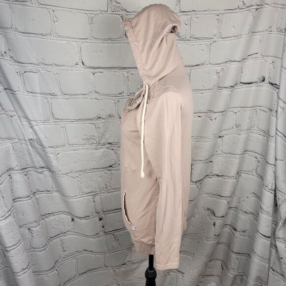 Pulse Boutique Tan Leopard Print Pullover Hoodie Sweatshirt Top Brown Womens S - Picture 3 of 7